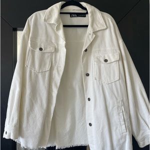 Zara corduroy button down